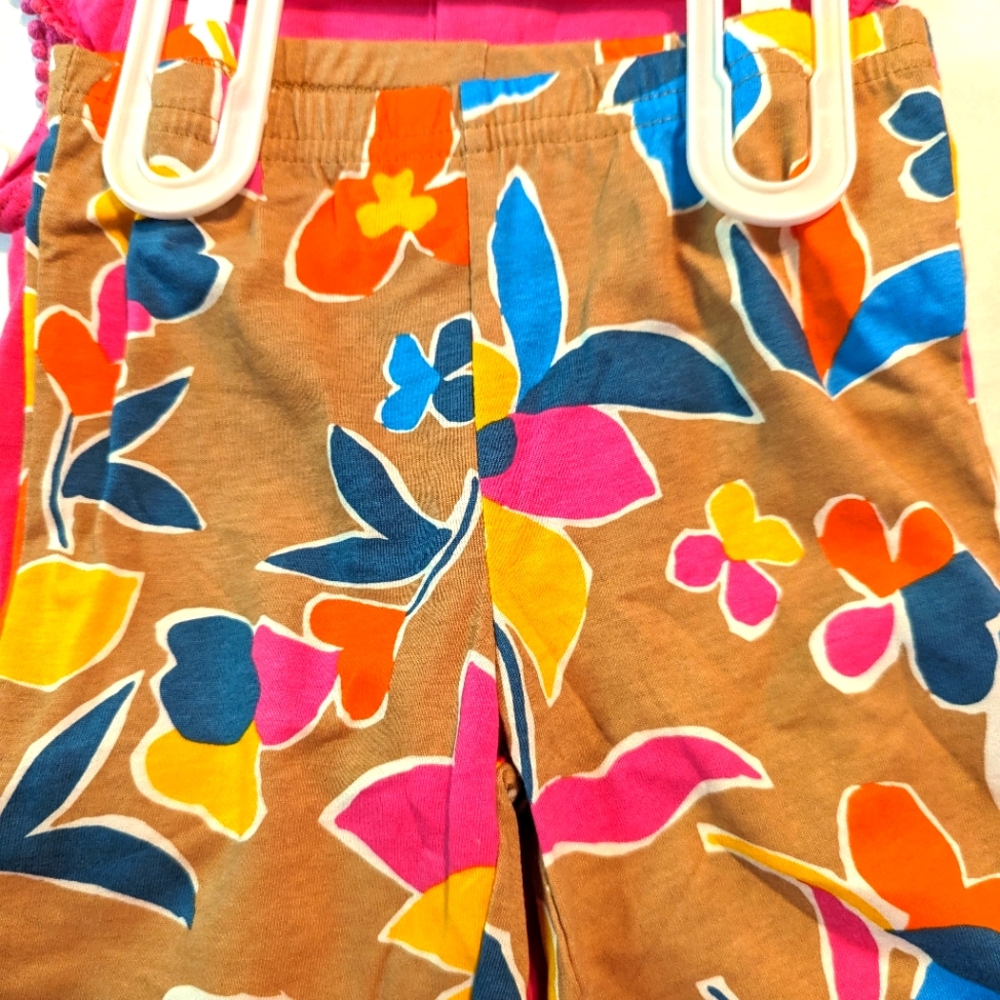 Little Girls Carter's 2 Piece Summer Set BNWT Size 18 Months - Picture 3 of 6